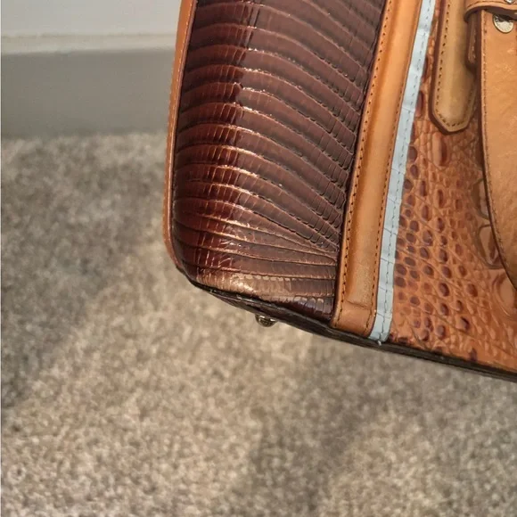 Brahmin Multi-Tone Leather Tote - Picture 4 of 7